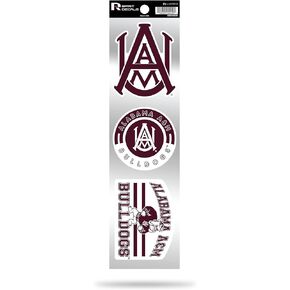 Rico Industries NCAA 3-Piece Retro Spirit Decals Retro Decal Set
