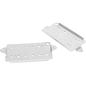 Guitar Pickup Baseplate Replacement, Easy To Install Great Performance High Hardness 2Pcs Guitar Neck Bridge Pickup Baseplate Stable for Maintenance