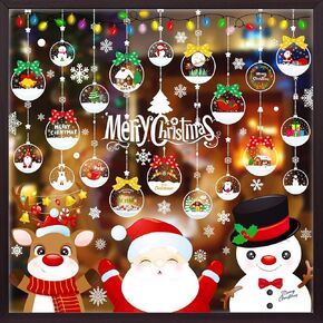 MISS FANTASY Halloween Window Clings 10 Sheet Halloween Window Decorations Cute Halloween Window Clings for Kids Halloween Window Stickers for Glass Halloween Window Decals Decorations