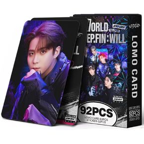 ATEEZ Album THE WORLD EP.FIN: WILL Photocards Kpop Gift Merch for Fans Lomo Cards Set