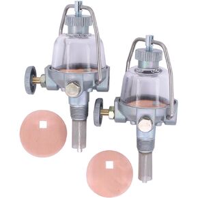 ApplianPar Gas Fuel Sediment Bowl Assembly for Ford 8N 9N 2N NAA Jubilee for Massey Ferguson TE20 TO20 TO30 TO35 MF35 F40 Tractors 2NAA9155B 180141M91 Set of 2