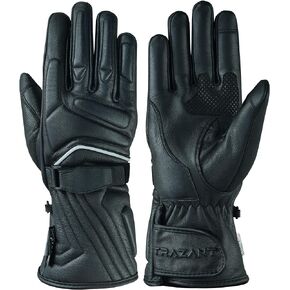Goatskin Leather Motorcycle, Biker, Riding, Cruising, Motorbike Reinforced Palm Gloves
