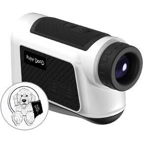 Laser Golf Rangefinder with Slope, Flag Lock Vibration, Rechargeable Range Finders with Magnet Stripe