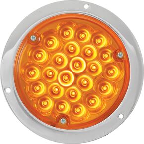 GG Grand General 82271 أزرق/أزرق 4 بوصة لؤلؤي 24 مصباح LED مع غلاف مصبوب شفاف
