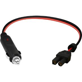 CERRXIAN 40 سنتيمتر 12 فولت 24 فولت ولاعة السجائر التوصيل إلى EC5 للبطارية الداعم المحمولة الانتقال كاتب على متن الكهربائية in Kuwait