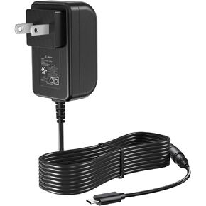 Charger for Gooloo GP2000 GP3000 GP4000 Portable Car Jump Starter AC/DC Adapter Replacement for Gooloo 1000mA 2000mA 3000mA Peak Car Starter Power Supply Cord Type-C