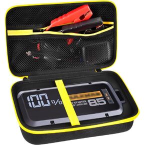 Case Compatible with Alpha85/ 85s Jump Starter 2000 Amp 20000mAh Car Starter, Storage Bag Fits for Booster Clamps,AC Wall Charger, USB-C Cable Accessories(Box Only)