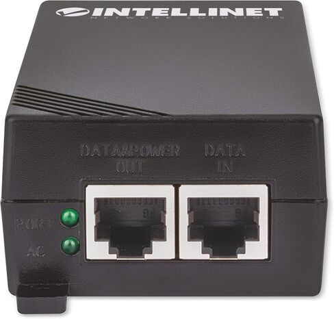 Intellinet Network Solutions Gigabit High-Power PoE+ Injector, 1 x 30 W Port, IEEE 802.3at/af Compliant, Plastic Housing in Saudi Arabia