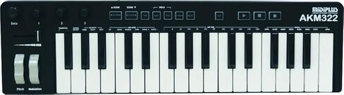 AKM322 وحدة تحكم لوحة المفاتيح MIDI ذات 32 مفتاحًا مع Cubase LE in Kuwait
