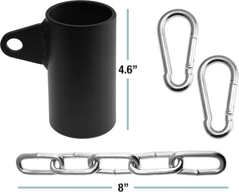 منصة صف T-Bar من Logest مع سلسلة - ملحق الألغام الأرضية العيينة يناسب القضيب الأولمبي يدور بالكامل 360 درجة مثالي للتمارين المنحنية التي تستهدف الكتف الخلفي والعضلات الأساسية مقبض صف T للحديد in Kuwait