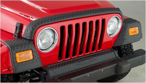 Bushwacker Trail Armor Hood Guard | 1-Piece, Black, Textured Finish | 14006 | Fits 1998-2006 Jeep Wrangler TJ in Kuwait