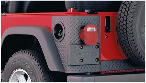 Bushwacker Trail Armor Hood Guard | 1-Piece, Black, Textured Finish | 14006 | Fits 1998-2006 Jeep Wrangler TJ in Kuwait