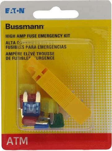 Bussmann (BP/ATM-AH8-RPP) مجموعة مصهر الطوارئ ATM ذات الأمبير العالي، عدد 1 (عبوة من 8) in Saudi Arabia