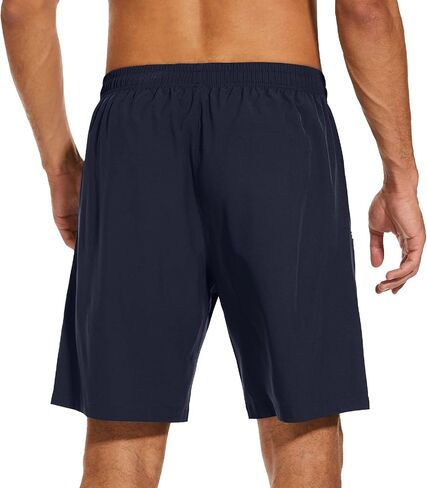 SIMIYA Men's Running Workout Shorts Lightweight Quick Dry Mens Athletic Shorts 7" Training Gym Shorts with Zipper Pockets in Saudi Arabia