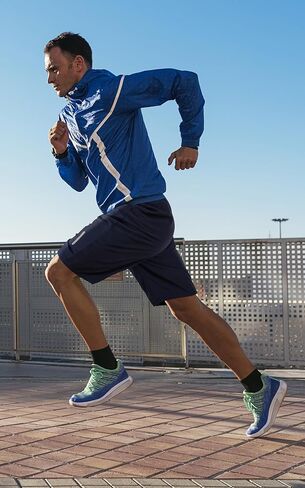 SIMIYA Men's Running Workout Shorts Lightweight Quick Dry Mens Athletic Shorts 7" Training Gym Shorts with Zipper Pockets in Saudi Arabia