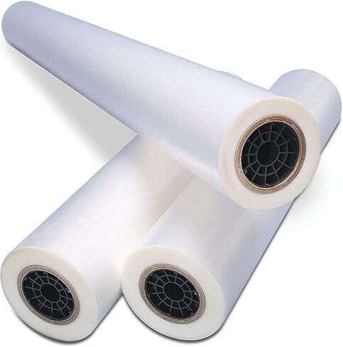 GBC 3125311EZ Pinnacle 27 EZLoad Roll Film، 1.5 مل، 25 بوصة × 500 قدم، شفاف، لامع in Saudi Arabia