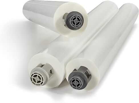 GBC 3125311EZ Pinnacle 27 EZLoad Roll Film، 1.5 مل، 25 بوصة × 500 قدم، شفاف، لامع in Saudi Arabia