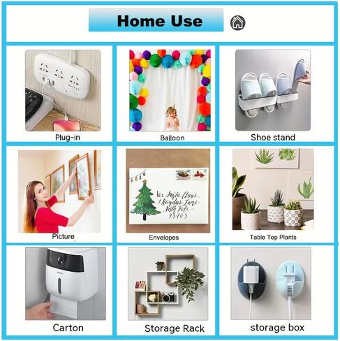 Double Sided Tape for Walls,Picture Hanging Tape Removable,Removable Strong Mounting Adhesive Strips & Dots for Balloon, Photo, Clear Museum Putty for Art Craft, Party in Kuwait