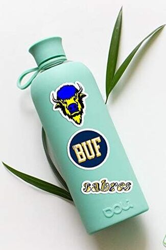 28 PCS Set of Buffalo Vinyl Sabres Stickers Pack Buffalo Decal Sabres 2-2.5 inches in Kuwait