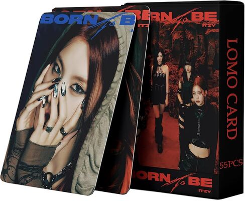 ألبوم بطاقات صور itzy ولد ليكون بطاقات صور KPOP هدايا Lomo Cards Merch للأولاد والبنات itzy in Saudi Arabia