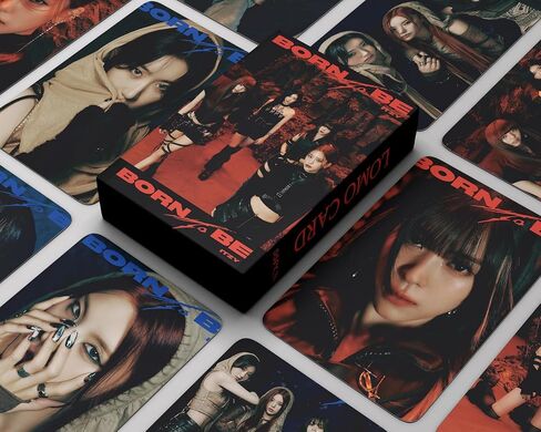 ألبوم بطاقات صور itzy ولد ليكون بطاقات صور KPOP هدايا Lomo Cards Merch للأولاد والبنات itzy in Saudi Arabia