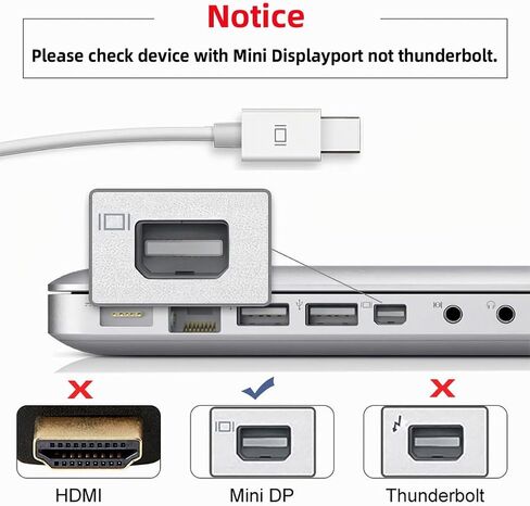 cablecc 6ft Mini DisplayPort Male to Mini DP DisplayPort Female Extension Cable 1.8m Support 4K 60hz in Saudi Arabia