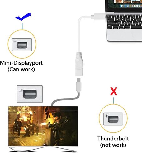 cablecc 6ft Mini DisplayPort Male to Mini DP DisplayPort Female Extension Cable 1.8m Support 4K 60hz in Saudi Arabia