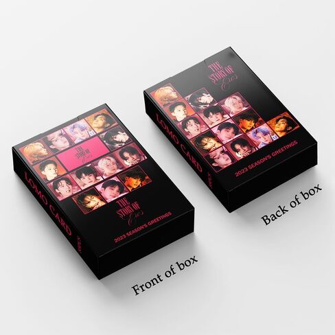 سبعة عشر بطاقة صور 55 قطعة 2023 مجموعة بطاقات لومو تحيات الموسم السابع عشر هدية بضائع Kpop لمحبي الأولاد والبنات والقيراط من النوع B in Kuwait