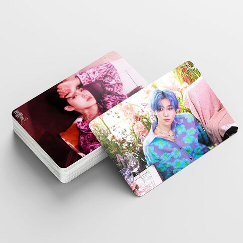 سبعة عشر بطاقة صور 55 قطعة 2023 مجموعة بطاقات لومو تحيات الموسم السابع عشر هدية بضائع Kpop لمحبي الأولاد والبنات والقيراط من النوع B in Kuwait