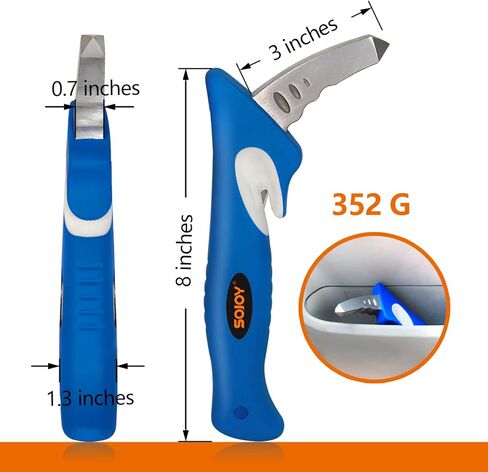 مقبض دعم السيارة المحمول من Sojoy لكبار السن - مساعد دعم عصا الإمساك التلقائي - مقبض مساعدة باب السيارة مع قاطع حزام الأمان وكسر النافذة - مساعد الهروب في حالات الطوارئ in Kuwait