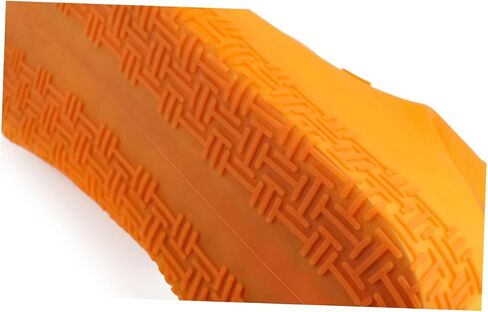 DOITOOL 1 Pair Rain Boot Covers Shoe Protectors Outdoor Hiking Shoe Covers Orange Silicone Shoes Case Anti-skid Overshoes Anti-slip Shoe Cover Thicken Snowshoe Covers Men and Women in Saudi Arabia