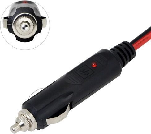 CERRXIAN 40 سنتيمتر 12 فولت 24 فولت ولاعة السجائر التوصيل إلى EC5 للبطارية الداعم المحمولة الانتقال كاتب على متن الكهربائية in Kuwait