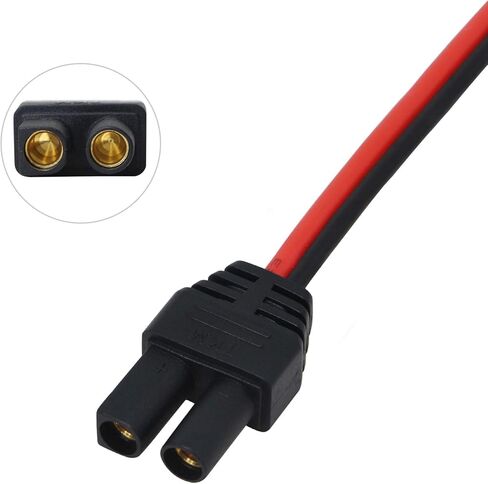 CERRXIAN 40 سنتيمتر 12 فولت 24 فولت ولاعة السجائر التوصيل إلى EC5 للبطارية الداعم المحمولة الانتقال كاتب على متن الكهربائية in Kuwait