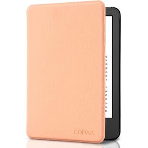 CoBak Case for All New 6 Inch Kindle 2024 and 2022 (11 Generation) - PU Leather Smart Cover, Auto Sleep and Wake, Premium Protective Case for Kindle Basic