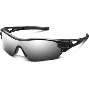 BEACOOL Polarized Sports Sunglasses for Men Women Youth Baseball Cycling Running Driving Fishing Golf Motorcycle TAC Glasses