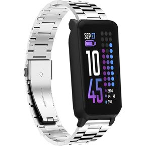 Compatible with iTouch Active 4 Band, Stainless Steel Metal Replacement Straps Compatible for iTouch Active 4 Smartwatch