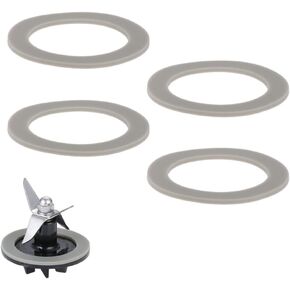 4 Pack Blender Gasket Ring Replacement Rubber Seal O-Ring Parts for Black & Decker Hamilton Beach Cuisinart Osterizer Oster Mixer Blenders Blade Repair