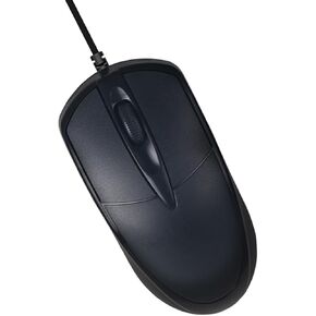 Office Wired Mouse, Optical Sensor, Lightweight and Portable, Dynamic Weighting System, high Stability, Suitable for a Variety of scenarios (Black)