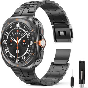 Magnetic Titanium Band, Adjustable Titanium Metal Replacement Watch Band
