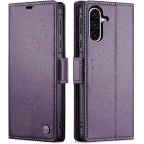 Wallet Case for Samsung Galaxy A36 5G, PU Leather Magnetic Flip Case with RFID Blocking Card Holder Kickstand for Women Men, Shockproof Durable Protective Phone Cover for Galaxy A36 5G (Black)