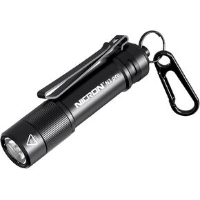 NICRON N1pro EDC Flashlight, 1000 Lumens Rechargeable Flashlights, 6 Modes AA Pocket Flashlight Mini Size with Keychain for Camping, Home, and Emergencies