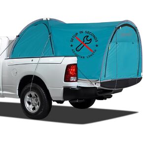 EighteenTek SUV Car Tent Pop Up Camping Outdoor Travel Screen House Room Shelter Mesh Walls Attachment Not Waterproof 7’x7’x7.2’H