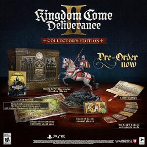 Kingdom Come Scenterance II Collector's Edition PS5 مع تمثال 12 بوصة PlayStation 5