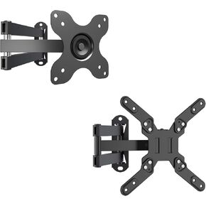 Full Motion TV Wall Mount for Most 13-42“ TV Max VESA 200x200mm & for 13-32" TV Max VESA 100x100mm