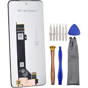 Complete Screen LCD Digitizer Touch Assembly Replacement for Motorola Moto G13 Motorola Moto G13 G23 Black 6.5"