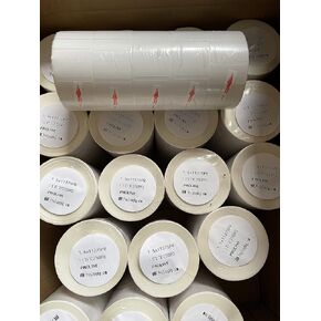 ProLine 1.5x1 (1-1/2" x 1") Perforation Between Labels Direct Thermal Labels Compatible for Eltron or Zebra Printers. 1 in. Core, 1,375 Labels Per Roll (8 Rolls)