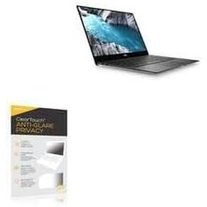 BoxWave Screen Protector Compatible with Dell XPS 13 (9370) - ClearTouch Anti-Glare Privacy (2-Pack), Privacy Screen Protector Flexible Film Anti-Glare