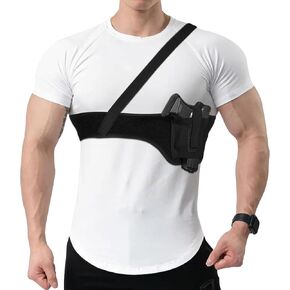 MAYBEST Gun Holster for Concealed Carry-Shoulder Holster for Women & Men Fits Glock, Smith Wesson, Taurus, Ruger Holster for Most Pistols and Revolvers
