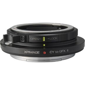 Lens Mount Adapter Ring Compatible with Contax Yashica YC CY Lenses to Fujifilm GFX Camera GFX50 GFX100