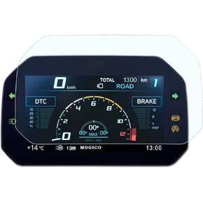 Motorcycle Accessories Nano Glass Dashboard Screen Protector Kit for BMW R1300GS Adventure 2024-2025 / R1250 R/RS 2019+ / R1250GS 2018-2023 / R1200GS 2017+ (1 x Ultra Clear)